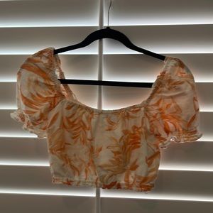 Abercrombie & Fitch Floral Top